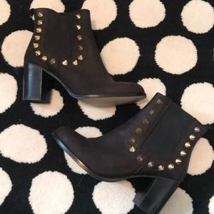 TBA Gold Spike booties